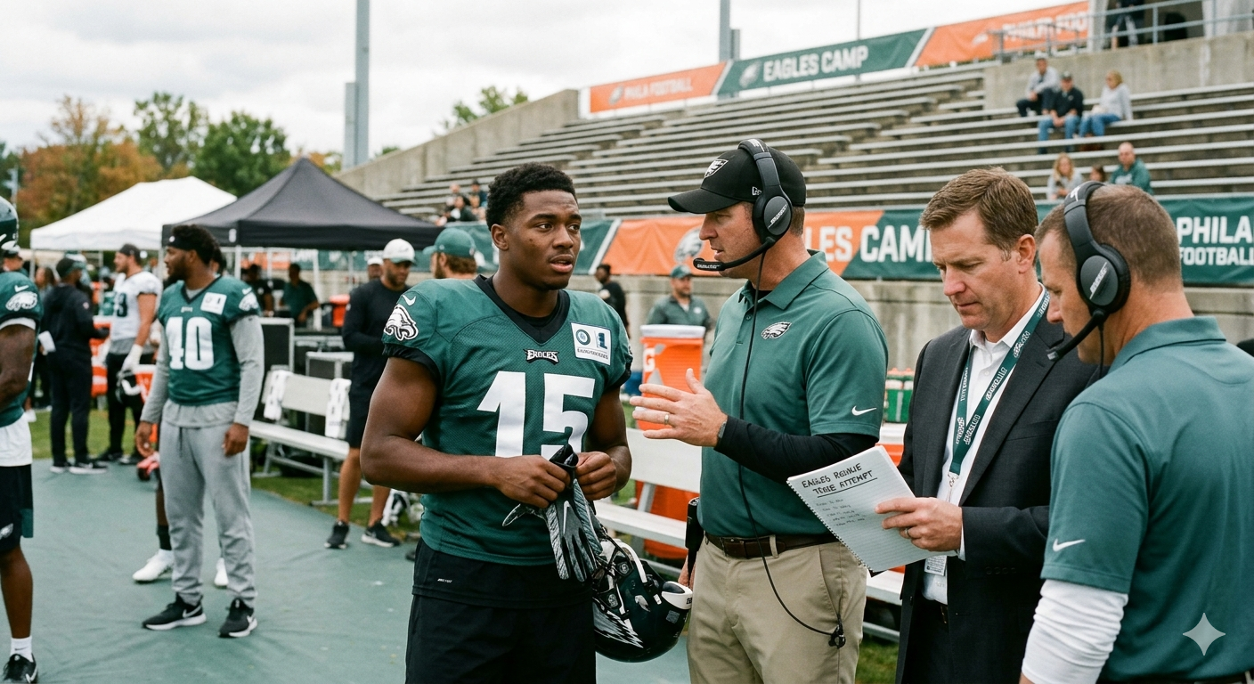 eagles rookie trade attempt