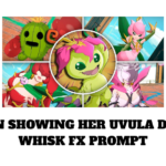 palmon showing her uvula digimon whisk fx prompt